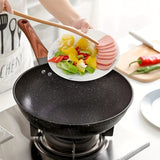 KANGSHIDA Large Cast Iron Chef's Pan - 30CM-34CM Non-Stick Coating, Easy Cleaning, Ergonomic Handle, Versatile Kitchen Cookware for Frying, Searing, Baking, and Serving - Durable, Heat-Resistant, and PFOA-Free