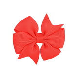 2 Inches Candy Color Baby Mini Small Bowknot Hair Clips For Cute Girls Safety Hairpins Barrettes Headwear Kids Hair Accessories