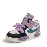 kamames kamames Casual Shoes Help Children's Sports Shoes 2023 Autumn New Soft-Soled Board Shoes Boys' High-Top Running Shoes