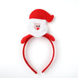 2021 New Year Women Girls Cute Christmas Antlers Santa Claus Hairbands Sweet Hair Decorate Headband Fashion Hair Accessories