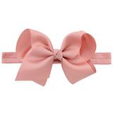 1 PCS Newborn Kids Headband Bows Grosgrain Ribbon Bow Elastic Headwear Headbands Hair Bands DIY Hair Accessories 608