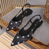 New Sandals in Her Fashion Shoes Female Tip L Obesity Wide Summer Chunky-Heel Outer Wear Women's Shoes