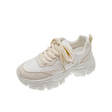 kamames kamames Bottom Dad Shoes Female 2023 New Women's Casual Single Shoes Small White Shoes Net Red Wheat Ear Mesh Shoes Sports Shoes Female