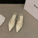 kamames kamames Shoes 2023 New Spring And Summer Pointed Temperament Small Single Shoes