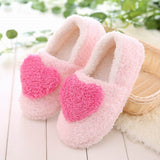 Retail!!! Lovely Ladies Home Floor Soft Women indoor Slippers Outsole Cotton-Padded Shoes Female Cashmere Warm Casual Shoes