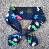 kamames Lemon Printed Yellow 50S 60S Women Hairband Cotton Retro Vintage Hair Accessories for Party Pin Up Rockabilly Wire Scarf