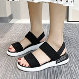 kamames kamames Sandals Stretch Tight 2023 Summer New Style Students Wear Fairy Roman Beach Shoes