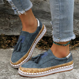 kamames Single Shoes, Tassel, Fashion, Casual Shoes, Happy Shoes, Lazy Shoes, Women's Shoes.