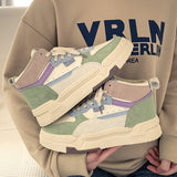 kamames kamames Top Women's Board Shoes Women's 2023 Autumn / Winter New Rubber Sole Color Fashion Women's Casual Sneakers Mixed Batch