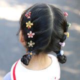 10/15Pcs/Set Children Cute Cartoon Fruit Elastic Hair Bands Girls Baby Lovely Rubber Bands Ponytail Holder Kids Hair Accessories