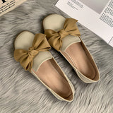kamames The Spring And Autumn Of 2024, The New Flat-Bottomed Single Shoes, British Style Leather Shoes, Women's Shoes, Beans Shoes, Love Shoes.