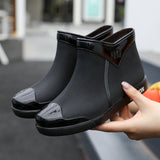 kamames Women 2022 Fashion Non Slip Rain Boots Tube Rain Boots for Women Waterproof Work Water Shoes Botas De Caza Espanolas