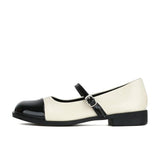 kamames Evening Wind Gentle Thick Soles Mary Jane Single Shoes Spring And Autumn Fragrant Style British Small Leather Shoes INS Trend