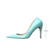 kamames Thin High Heels Women Dress Shoes 8/10/12 cm Heels Stilettos Women Pumps Party Shoes Summer Color QP003 ROVICIYA