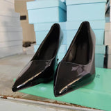 kamames kamames Photo Single Shoes Women 2023 Spring Autumn New Fashion High Heels Women's Lacquer Leather Tip