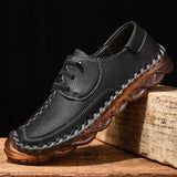 kamames kamames Men's Baotou Leather Shoes In Spring Korean Sports Trend Daily Casual Shoes Collision-Proof Men's Shoes