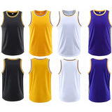 Summer Men Women Basketball Jersey Men Blank Basketball Uniforms Goal Throw Training Vest Athletic Sports Shirts Customizable