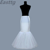 kamames High Quality Mermaid Bridal Wedding Petticoat  Bridal Gown Underskirt for Wedding Accessories Crinoline Slip
