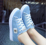kamames Shoes for Women's 2022 Fashion Breathable White Sneakers Women Non Slip Casual Flats Women Socofy Loafers Zapatillas Muje