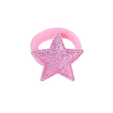 2Pcs/lot Crown Star Princess Elastic Hair Bands For Girls Boutique Hair Rope Children Hair Accessories Hair Ribbon