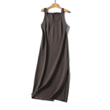 kamames New Spring Holiday Style Forked Suspender Dress 06695100527