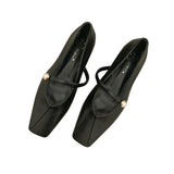 kamames Sole Shoes Children's Spring, Autumn And Summer 2024 New Style Design Feeling Mary Jane Women's Shoes Gentle Wind Evening Shoes