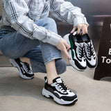 kamames Women's Shoes New Korean Version of All-match Student Sports Shoes Ladies Casual Shoes Ins Super Fire Running Shoes