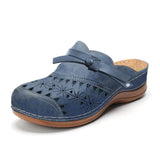 kamames Large Size Women's Shoes, Bow Knot, Empty Head, Flat-Soled Sandals, Comfortable Sparkling Women's Slippers