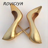 kamames Woman's Shoes Women's Pumps Pointed Toe 12cm High Heel Stiletto Classic Pumps Pumps Prom Shoes YG018 ROVICIYA