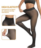 kamames Skin-Penetrating Leggings With Velvet And Warm Feet On Sexy Stewardess Pants Fake Meat-Penetrating Pantyhose