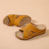 kamames Size Stitches, Slippers, Women's Shoes, Sandals, Sandals, Middle-Aged Mothers, Leisure Slippers, Women's Slippers.