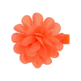 2 Pcs/lot Chiffon Petals Flower Hair Clips For Baby Girls Solid Hairpins Headdress Barrettes Floral Headwear Hair Accessories