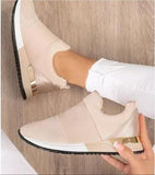kamames Shoes 2022 Fashion Breathable Flat Casual Sports Light Wedge Platform Sneakers Shoes Woman loafers Zapatillas Mujer