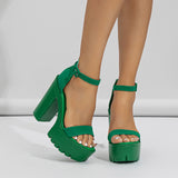 kamames Sandals Large-Size Fashion Increased 2024 Summer New Simple Shoes With Thick Soles