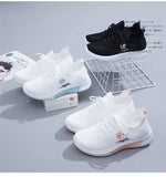 kamames kamames Women's Flying Weaving Small White Coconut Single Shoes Leisure Sports Running Tide Shoes Girls' Money 2023 New Spring And Autumn Versatile