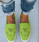 kamames anime flat shoes women 2022 new round toe shallow canvas shoes plus size women shoes casual sneakers zapatos para mujer