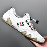 kamames kamames New Spring Octopus Men's Shoes Net Breathable Casual Leather Shoes British Overfoot Lazy Peas Driving Shoes