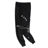 Men's pants designer brand autumn cotton pattern printed black and white pants men's casual sportswear color jogging pants M-XXXL