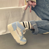 kamames kamames Top Women's Board Shoes Women's 2023 Autumn / Winter New Rubber Sole Color Fashion Women's Casual Sneakers Mixed Batch