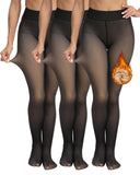 kamames Skin-Penetrating Leggings With Velvet And Warm Feet On Sexy Stewardess Pants Fake Meat-Penetrating Pantyhose