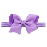 1 PCS Newborn Kids Headband Bows Grosgrain Ribbon Bow Elastic Headwear Headbands Hair Bands DIY Hair Accessories 608