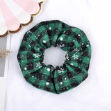 Christmas Hair Scrunchies Accessories Velvet Chiffon Elastic Hair Bands Scrunchy Hair Ties Ropes Scrunchie for Women or Girls