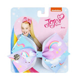 JOJO Bows Jojo Siwa Rainbow Printed Knot Ribbon Bow For Girls Handmade Boutique Hair Clip Children Hair Accessories