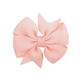 2 Inches Candy Color Baby Mini Small Bowknot Hair Clips For Cute Girls Safety Hairpins Barrettes Headwear Kids Hair Accessories