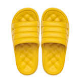 New Fashion Household Slippers 3.5 Cm Platform Thick Bottom Soft Non-Slip Slides Massage Soles Men Women Bathing Shoes