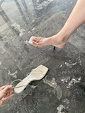 kamames kamames High-Heeled Slippers Women's Shoes Wear The 2023 New Summer Fairy Sandals