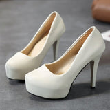 kamames kamames Shoes Women Fall 2023 New Korean Version Of Professional Waterproof Platform Ultra High Heel OL Work Shoes Sexy Platform High Heels