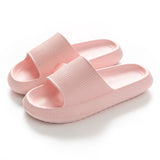 Women Thick Platform Slippers Summer Beach Eva Soft Sole Slide Sandals Leisure Men Ladies Indoor Bathroom Anti-slip Shoes