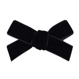 1Pieces Velvet Hair Bows For Girls Solid Knot Hair Clips Baby Boutique Hairgrip Handmade Barrettes Headwear Hair Accessories 971