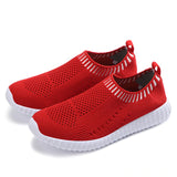 kamames Summer Women Shoes Fashion Breathable Mesh Sneakers casual sneakers Slip On Women Flats Loafers Fashion Vulcanize Shoes
